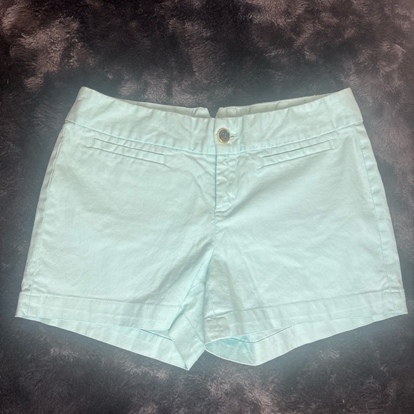 Banana Republic Light Blue Chino Shorts - Size 4 - Picture 1 of 5